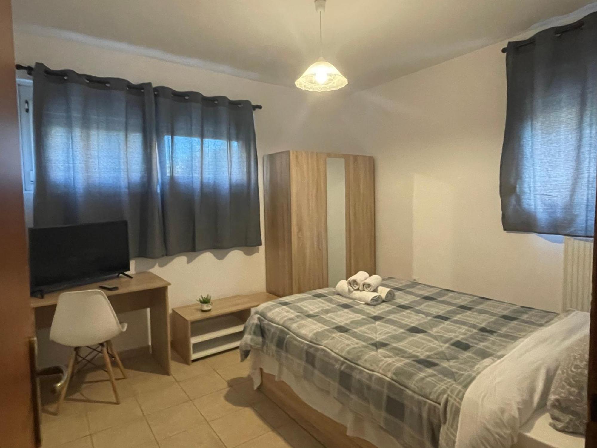 Semi-Basement 250M From Sea, Nea Chili Apartment Alexandroúpolis Luaran gambar